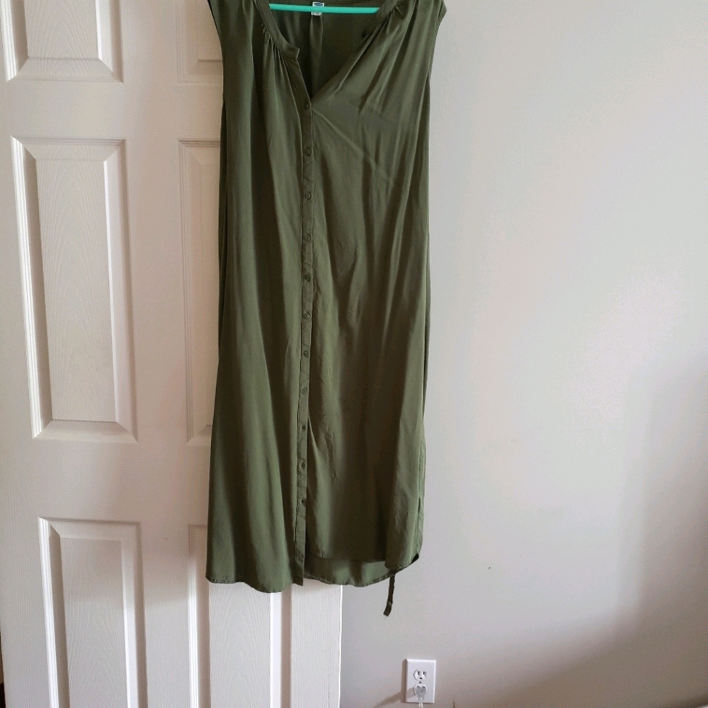 (3 for $30) Old Navy Green (almost) Maxi Dress